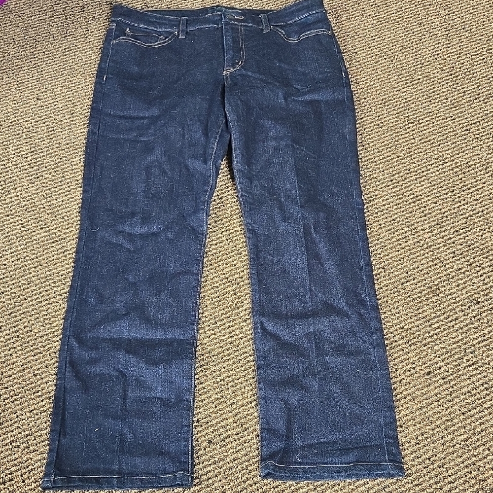 Lauren Ralph Lauren Dark Blue Straight Leg Denim Jeans💫